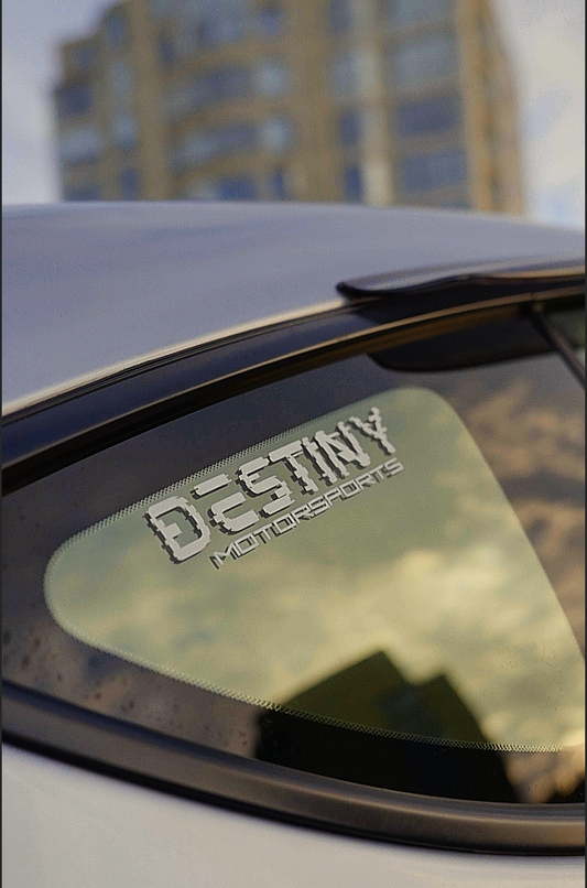 Reflective DESTINY Sticker